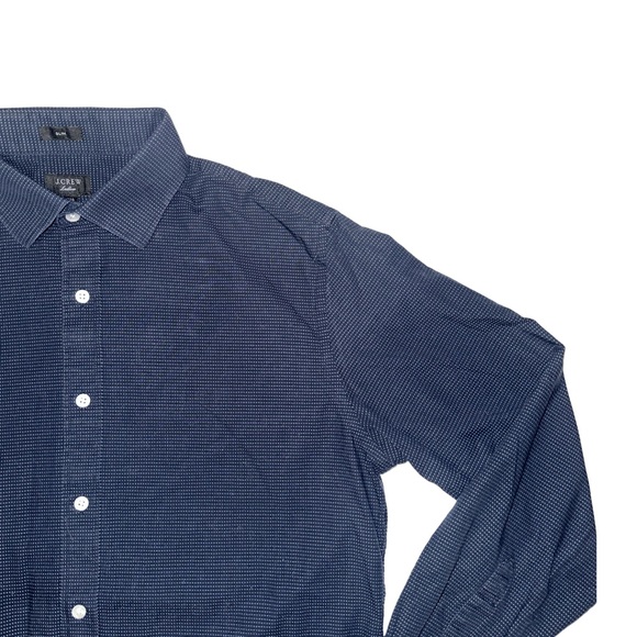 J. Crew Ludlow Men’s Polka Dot Cotton Button Down Shirt - Picture 4 of 13